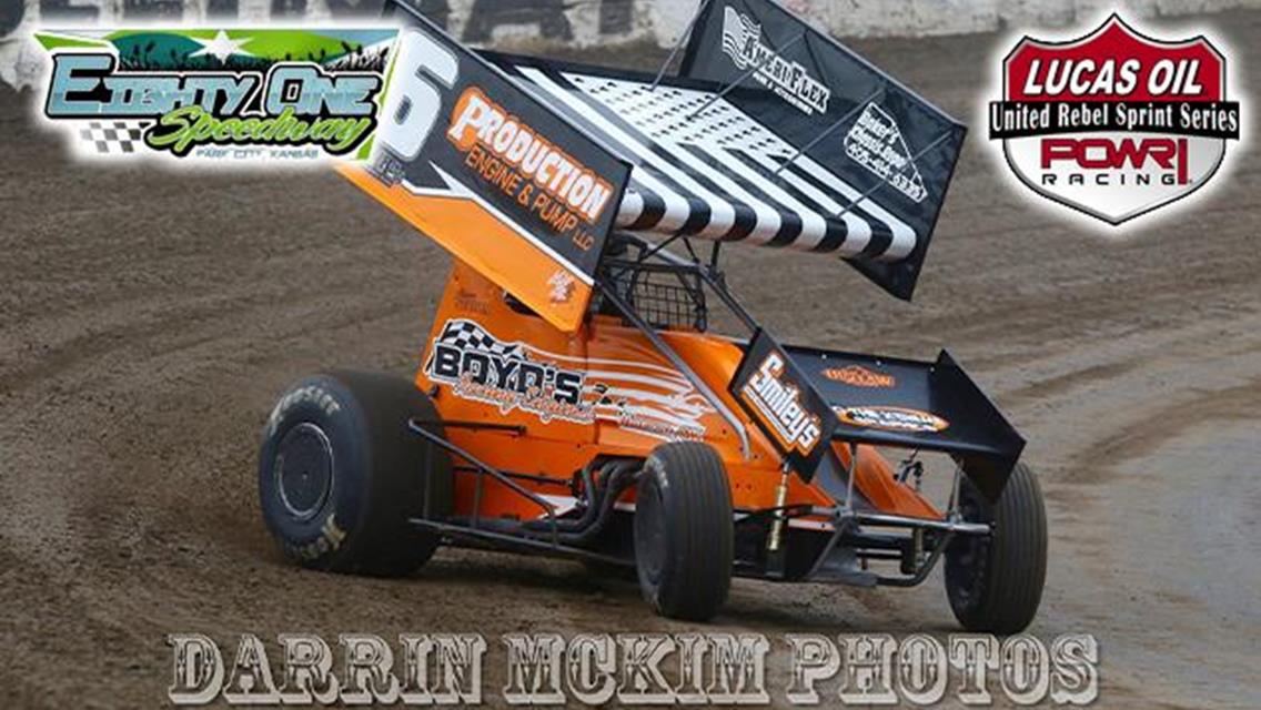 81 Speedway On Tap for United Rebel Sprint Series This Saturday