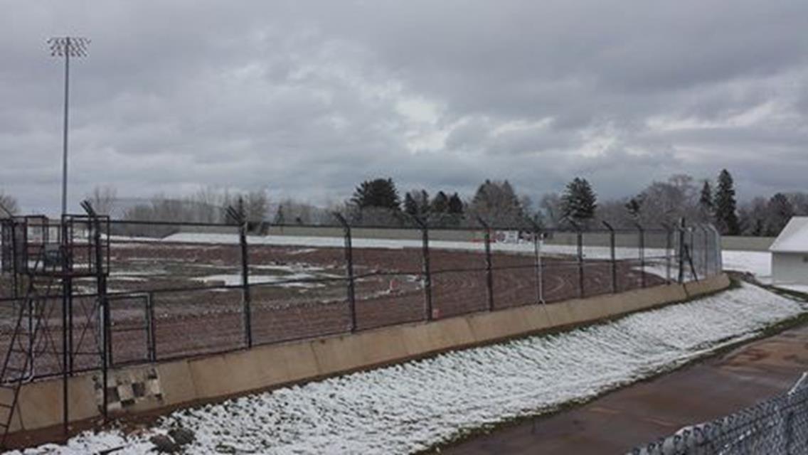 OLD MAN WINTER TAKES SPEEDZONE OPENER, EVENT RESCHEDULED FOR MAY 4TH