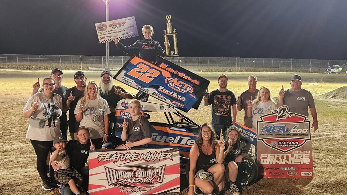 Woods, Holden, and Perry Handle HART Series Fields at Wayne County Speedway on Friday!