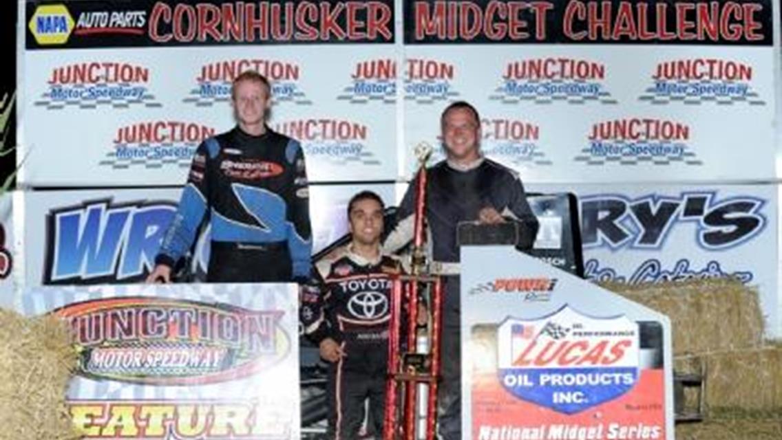 Rico Abreu Earns $5,000 for 2nd Feature Victory in POWRi National Midgets