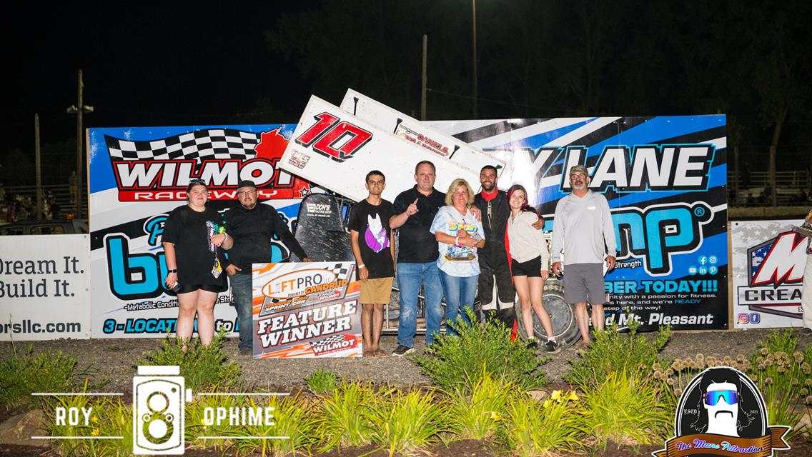 Johnson, Vandervere, Kreuser, and Seegert Find Victory Lane on Opening Night of Kenosha County Fair!!