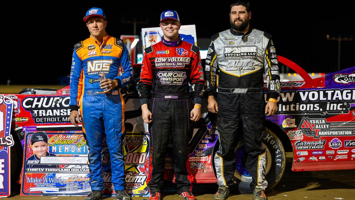 Marion Center Raceway (Marion Center, PA) – World of Outlaws Real American Late Model Series – Connor Bobik Memorial – May 17th, 2025.
