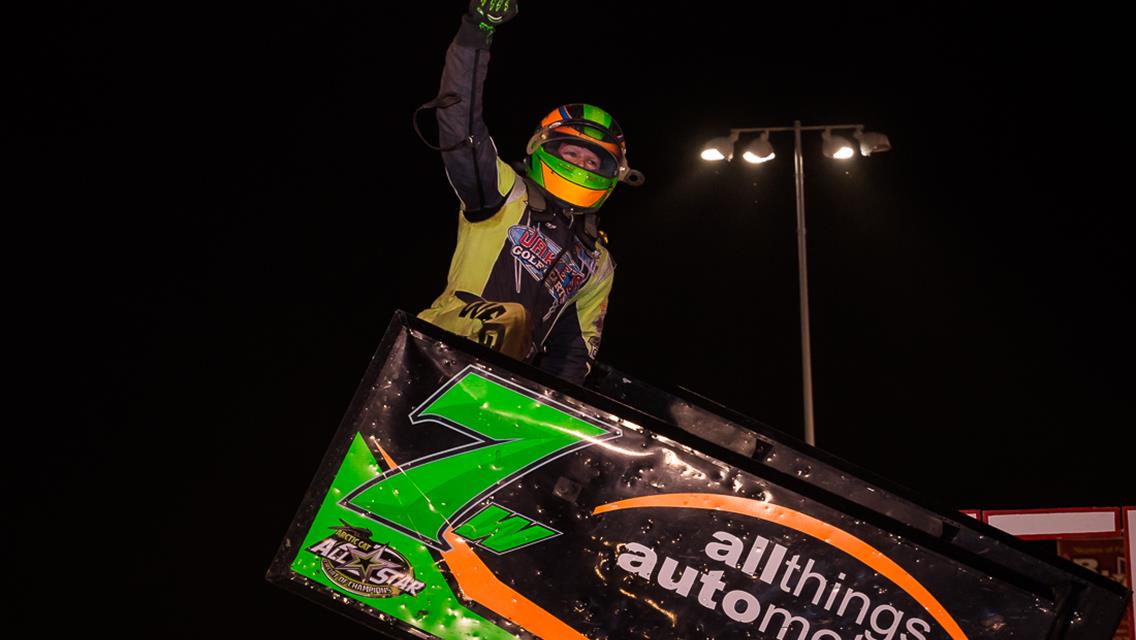 Logan Wagner holds off Danny Holtgraver for first-ever Arctic Cat All Star win at Lernerville Speedway