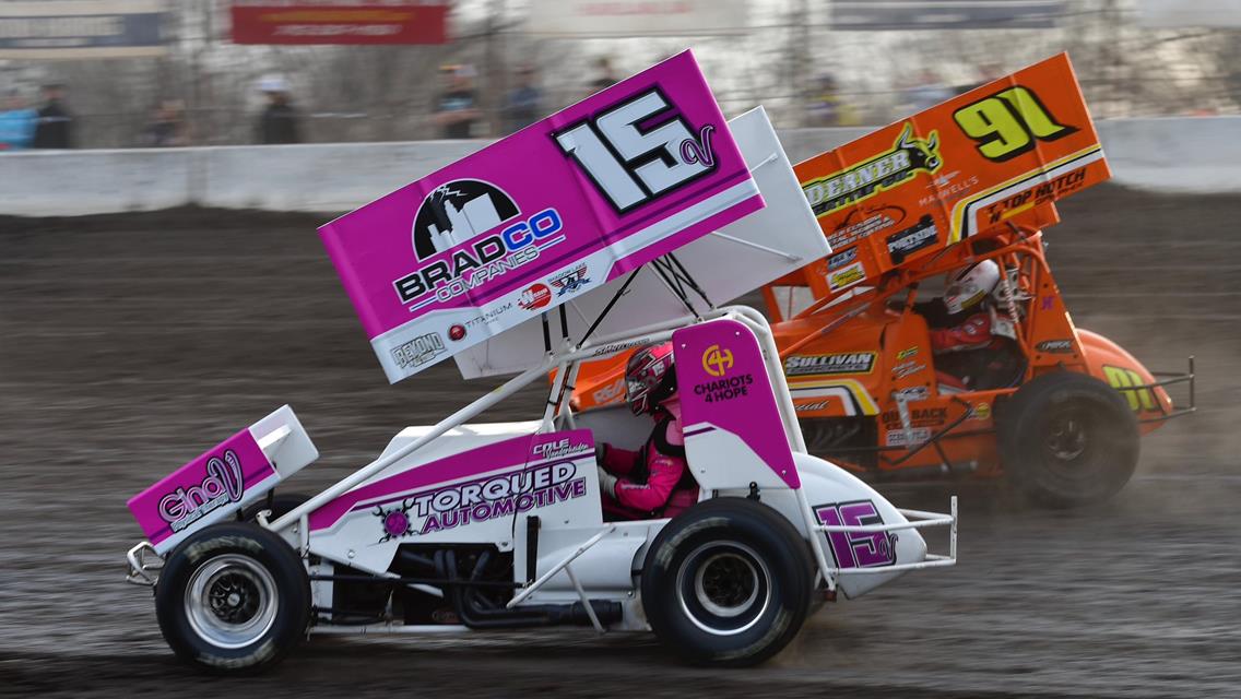 Shelby County Speedway (Harlan, IA) – Igloo 25 Night – April 11th, 2025. (Jeremy Thompson photo)