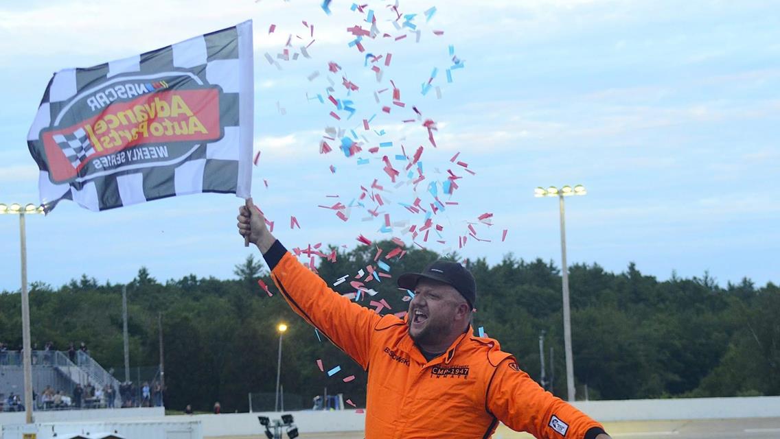 Uncle Sam Slam Fireworks Night Lights Up Lee USA Speedway