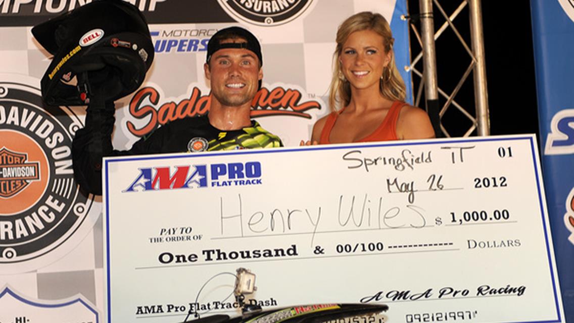 Wiles Wins Springfield T.T.