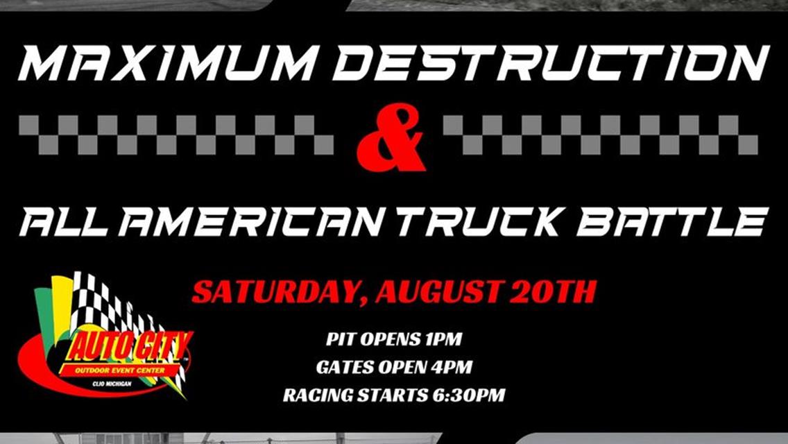 August 20 race has been CANCELED