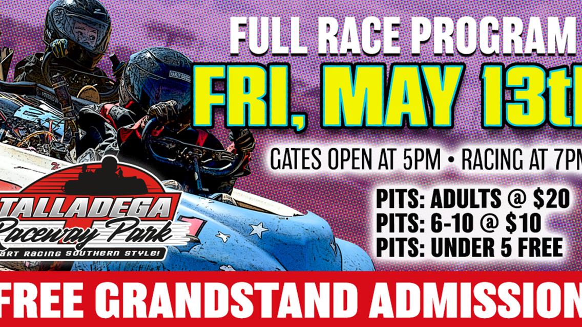 Talladega Raceway Park | May 13th