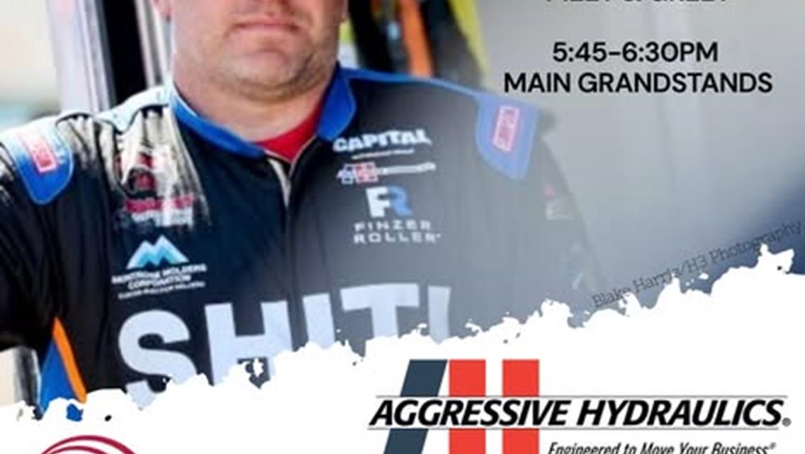 Friday, June 20th  Ryan Newman will be piloting the #39 Aggressive Hydraulics and Hydraulic Cylinders Inc Wissota Late Model.