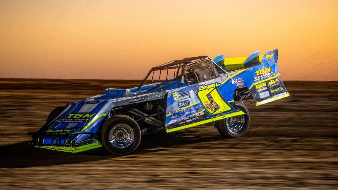 Route 66 Motor Speedway (Amarillo, TX) – United States Modified Touring Series USMTS) – Amarillo Ambush – October 4-5, 2024. (Tyler Rinken photo)