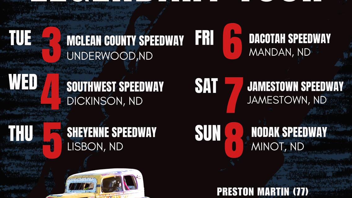 6th Annual Don Gumke Racers&#39; Memorial w/ INEX Legendary Tour &amp; Mary Vetter Bomber Challenge - June 7th