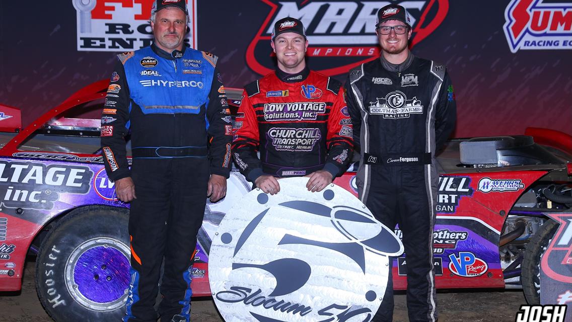 34 Raceway (West Burlington, IA) – MARS Late Model Championship Series – Slocum 50 – April 18th-19th, 2025. (Josh James Artwork)