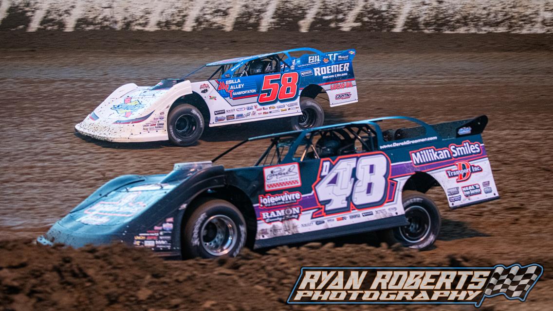 Florence Speedway (Walton, KY) – Lucas Oil Late Model Dirt Series – North/South 100 – August 8th-10th, 2024. (Ryan Roberts Photography)