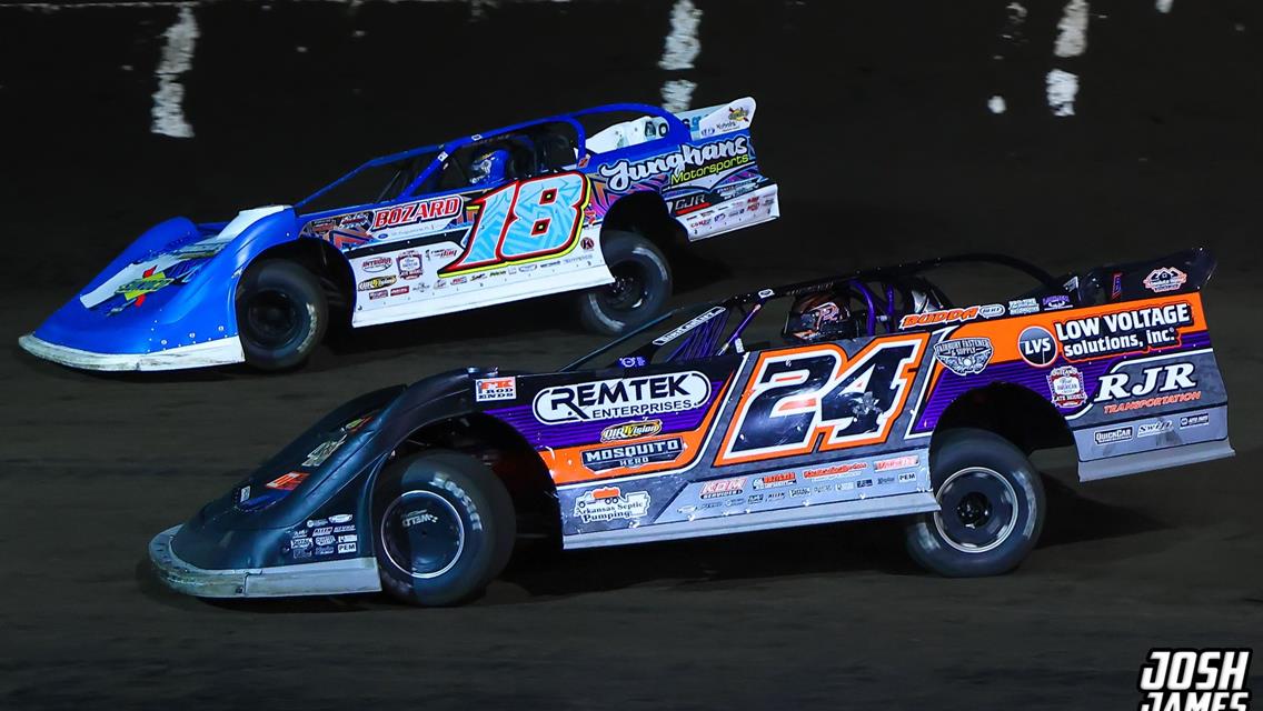 Fairbury Speedway (Fairbury, IL) – World of Outlaws Real American Beer Late Model Series – Prairie Dirt Classic – July 25th-26th, 2025. (Josh James Artwork)