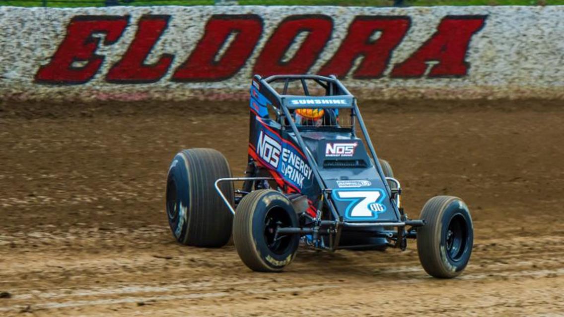 Convincing Courtney Crashes Eldora Field