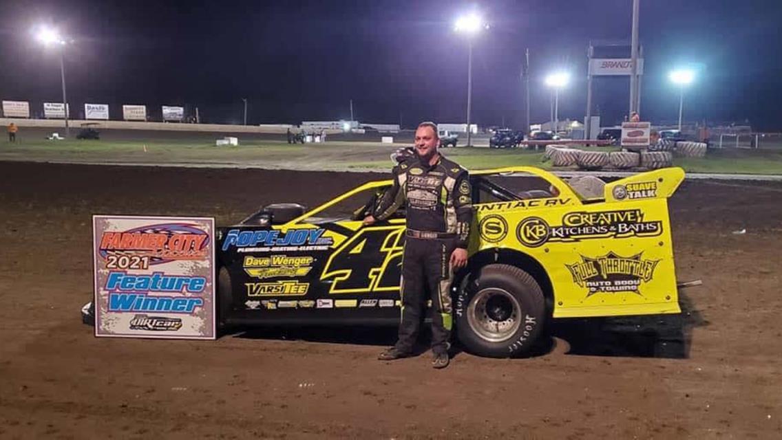 Wenger rebounds at Farmer City for first win of 2021