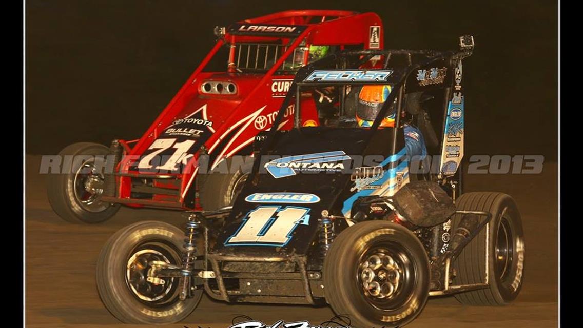 Felker Ends Successful Season 2nd in POWRi, 8th in USAC Standings