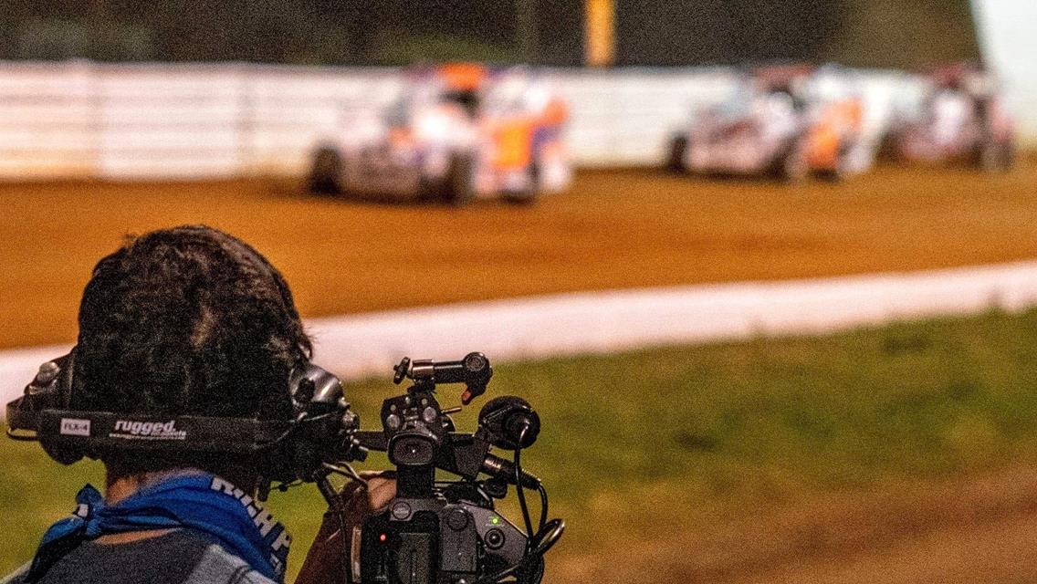 Dirt Track Digest TV Cameras Set for Sunshine Swing™ Live Broadcast at Bubba Raceway Park