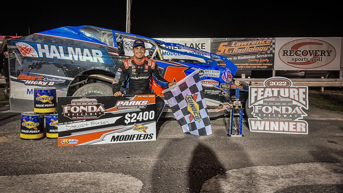 FRIESEN WINS FIFTH OF THE 2022 SEASON AND THE 84TH OF HIS CAREER AT FONDA