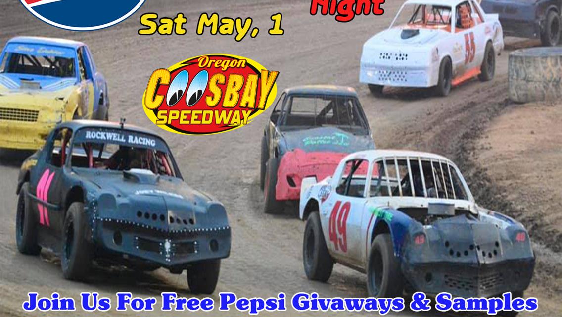 NASCAR Pepsi Night Sat May 1