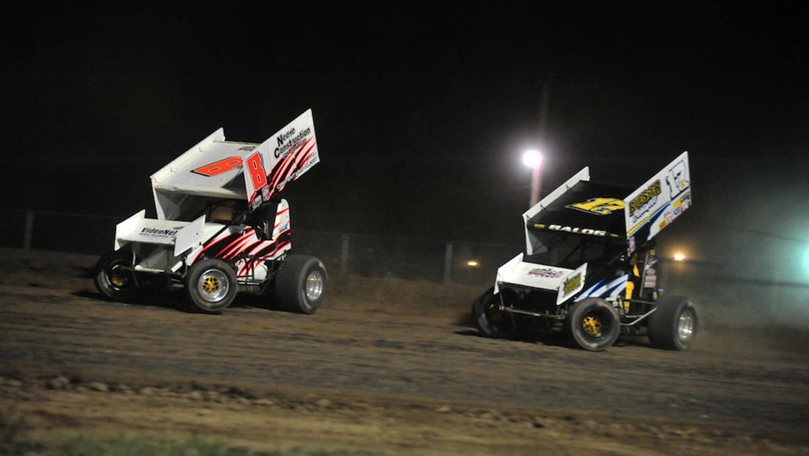 DOUBLE THE FUN!  BUMPER TO BUMPER IRA OUTLAW SPRINTS HEAD FOR DODGE COUNTY AND RICE LAKE THIS WEEKEND!