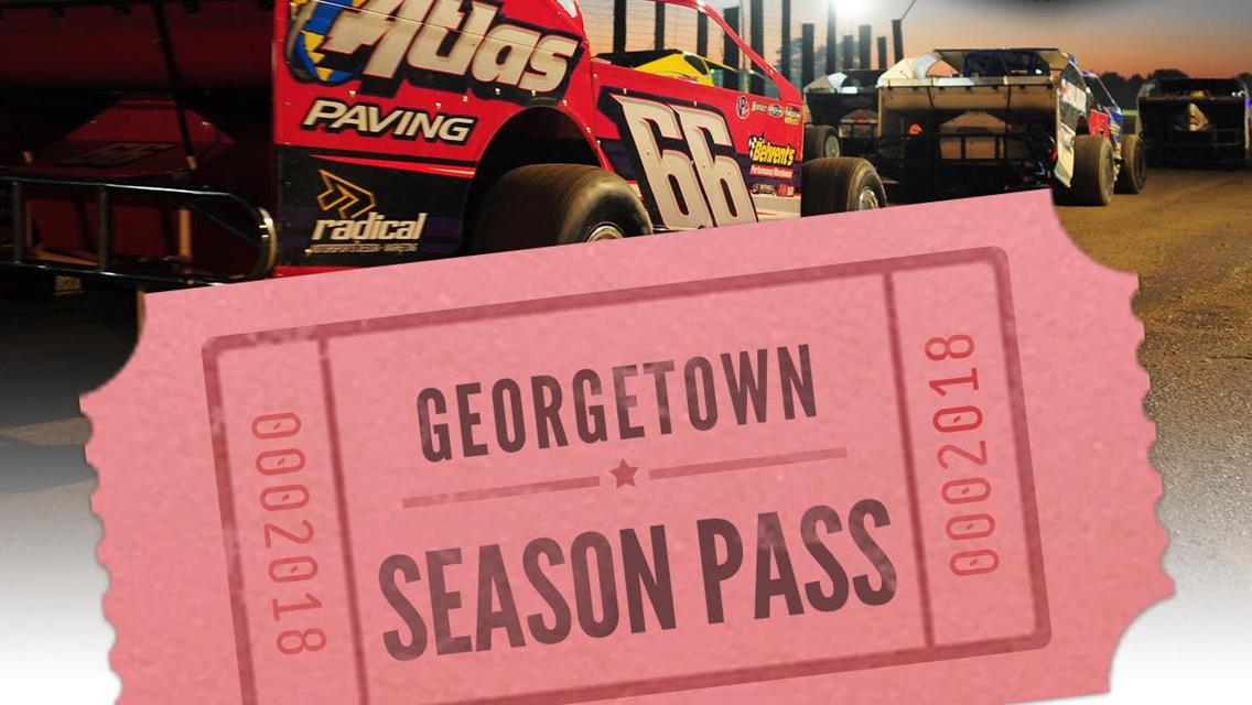 2018 Georgetown Speedway Season Passes Now Available