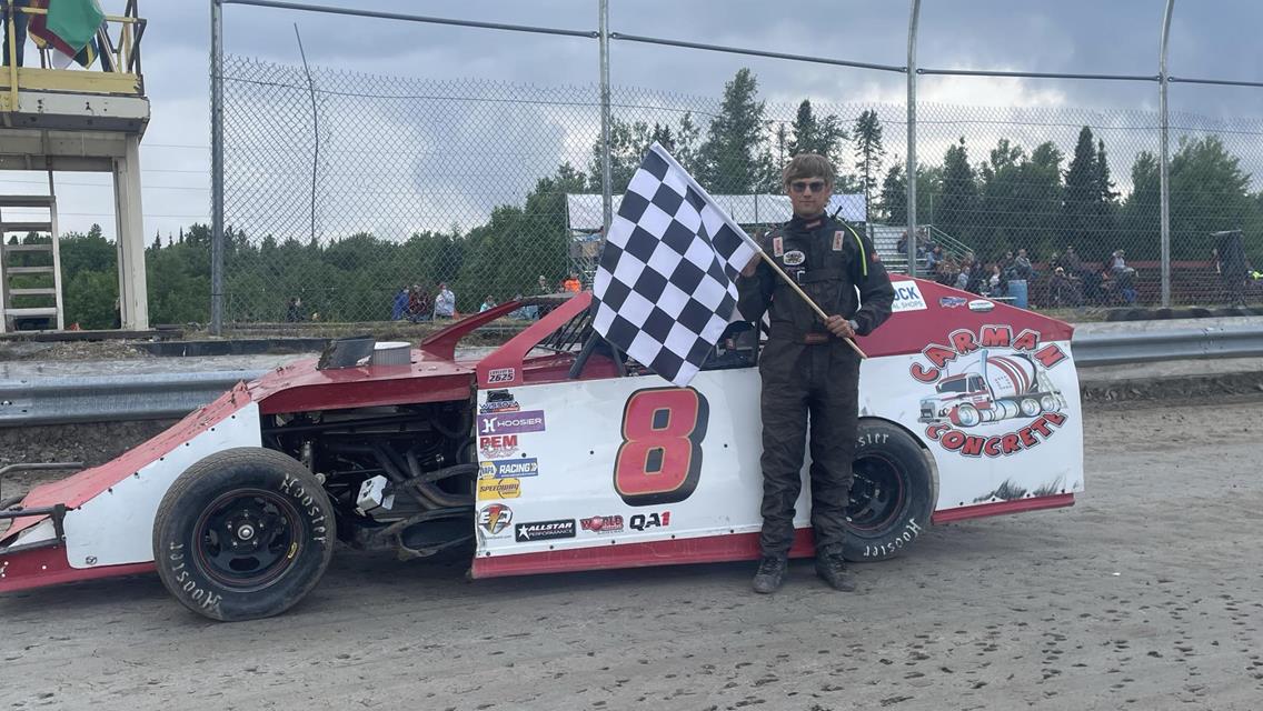 Doell Takes Fast Feature, M. McDonald and Alcock Claim Season Opener Wins