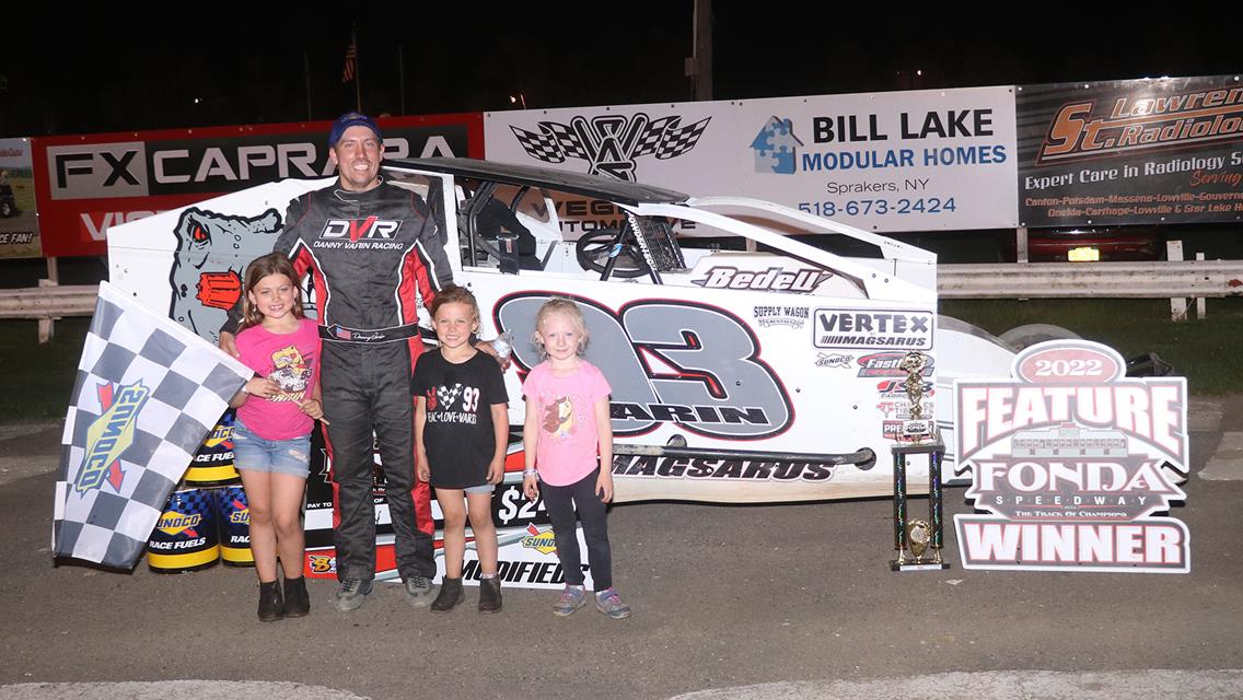 VARIN WINS BACK-TO-BACK AT FONDA ONCE IN A SPRINT CAR ONCE IN A MODIFIED