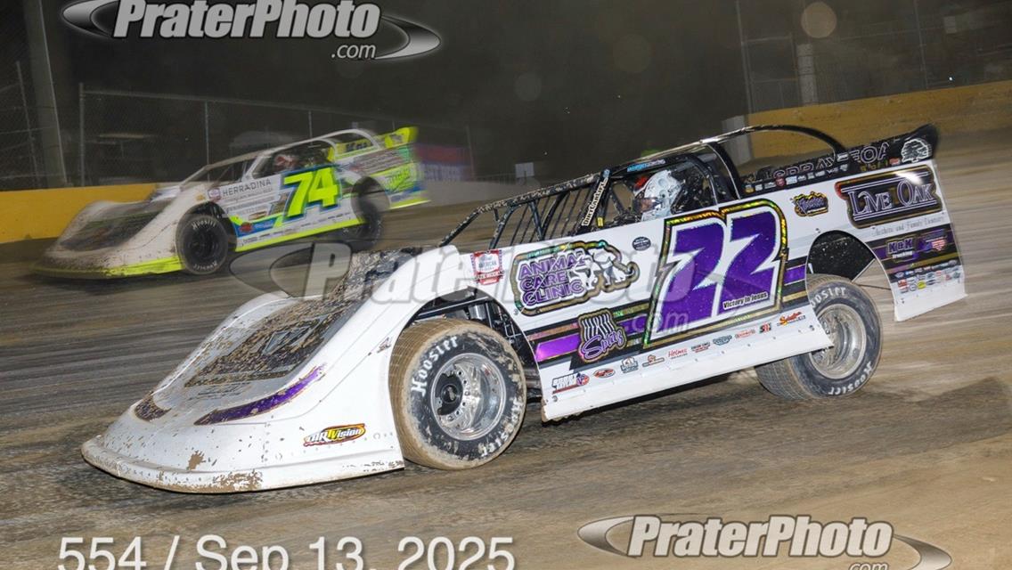 Senoia Raceway (Senoia, GA) – World of Outlaws Real American Late Model Series – Billy Clanton Classic – September 13th, 2025. (PraterPhoto)