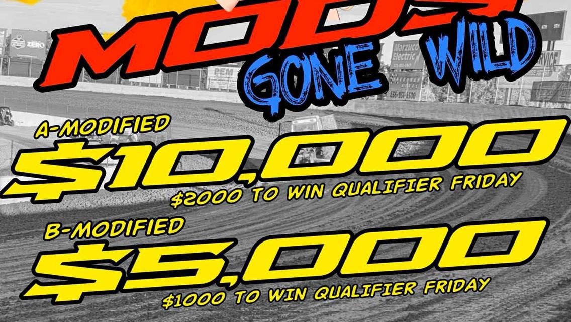 Mods Gone Wild hits the track September 4th-6th!!