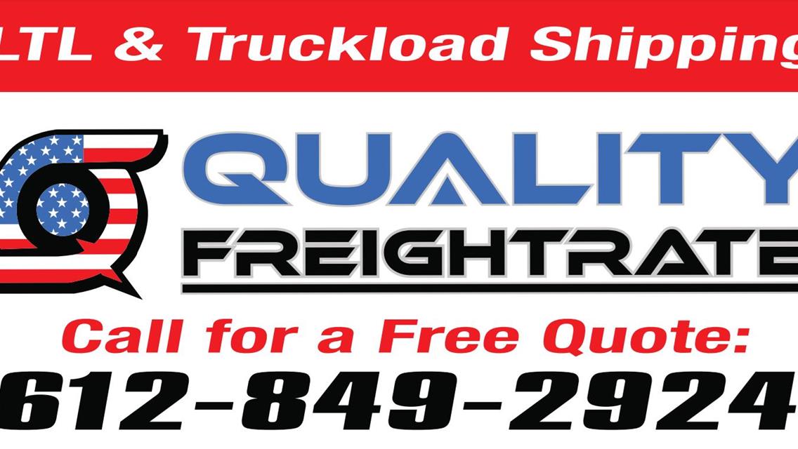 QUALITY FREIGHT DELIVERS ALIVE FOR 5 SERIES AWARDS