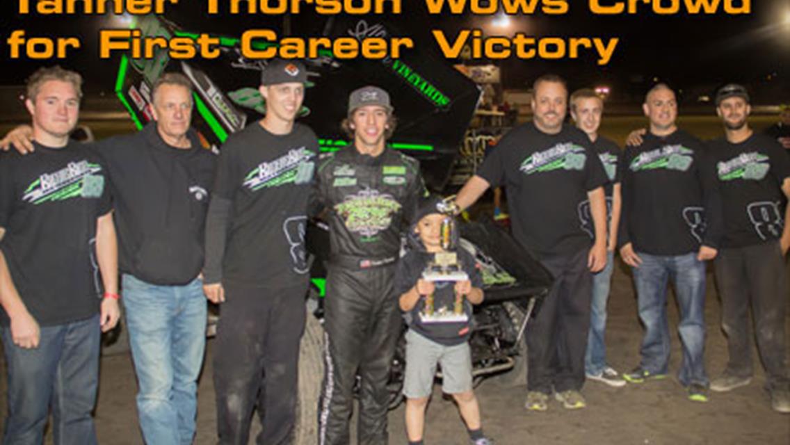 Tanner Thorson Wows Crowd for First Career Victory