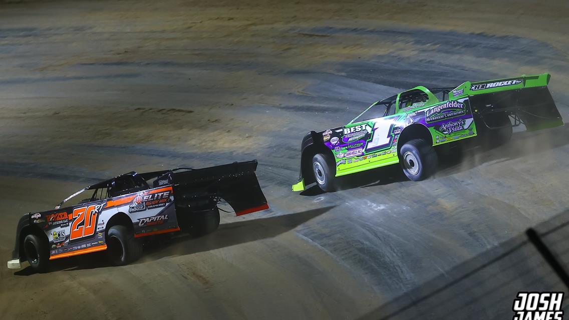 Volusia Speedway Park (Barberville, FL) – DIRTcar Nationals – February 10th-15th, 2025. (Josh James Artwork)