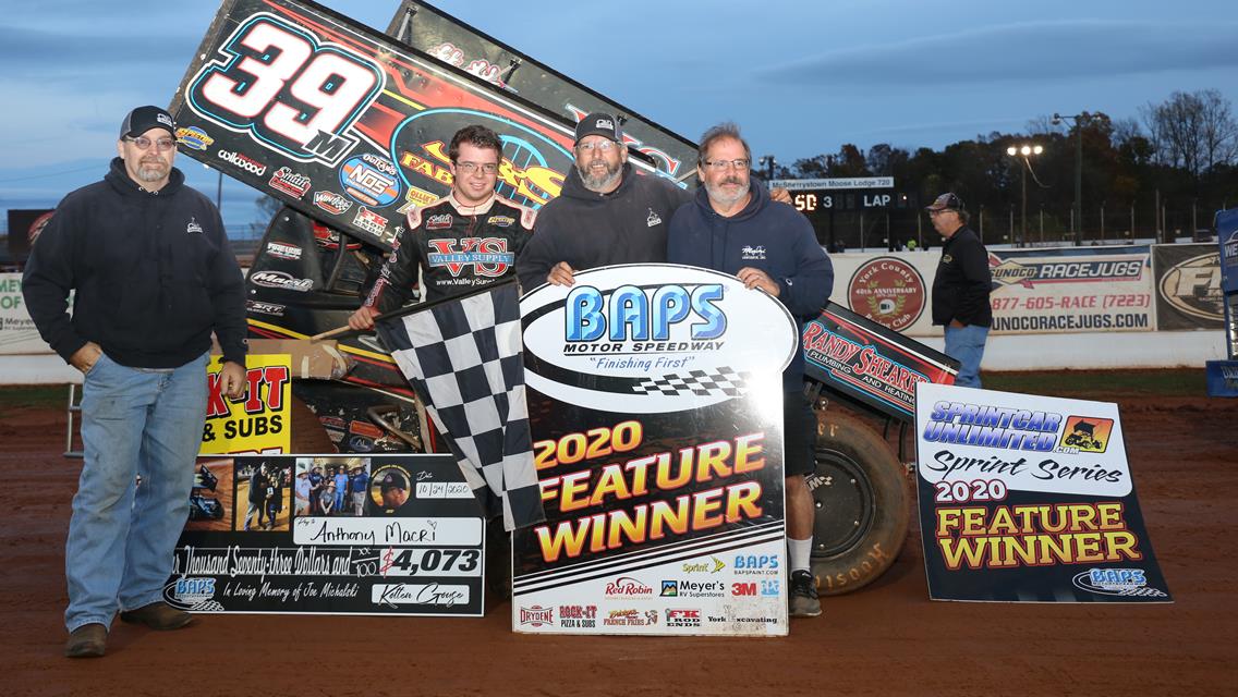 Anthony Macri Cements 1st Career 410 Victory at BAPS