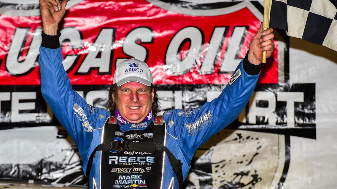 Bloomquist Blasts to Third Straight Lucas Oil Win at Lawrenceburg