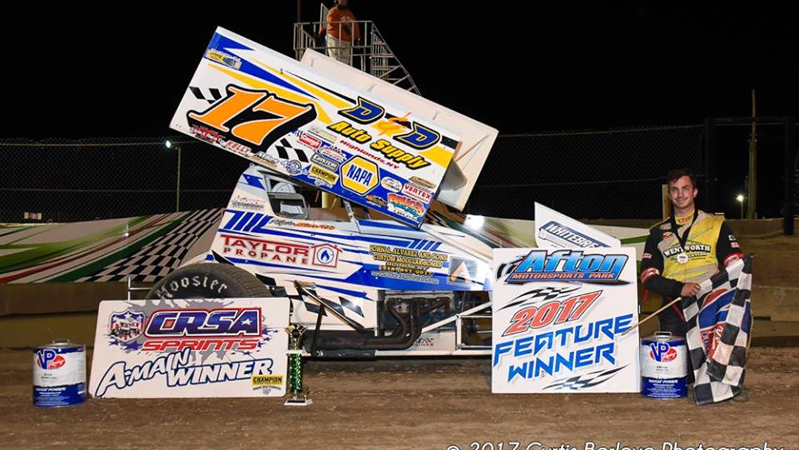 CRSA Champ Kyle Smith Parks it at Afton Motorsports Park