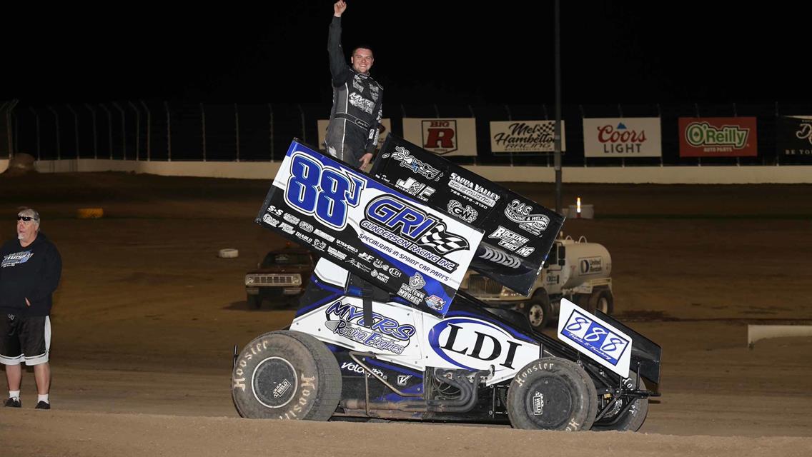 Jeremy Huish Wins Emotional Rick Salem Memorial at Dodge City