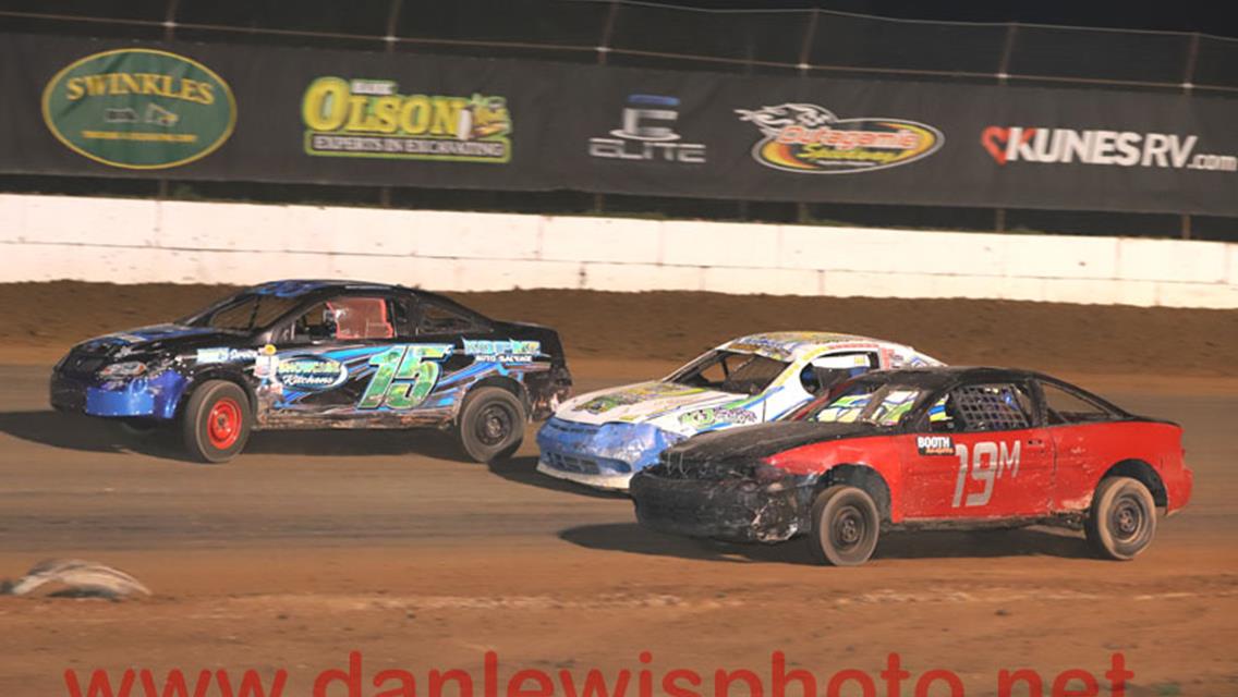 Bartz and Arneson back in victory lane at Outagamie Speedway.