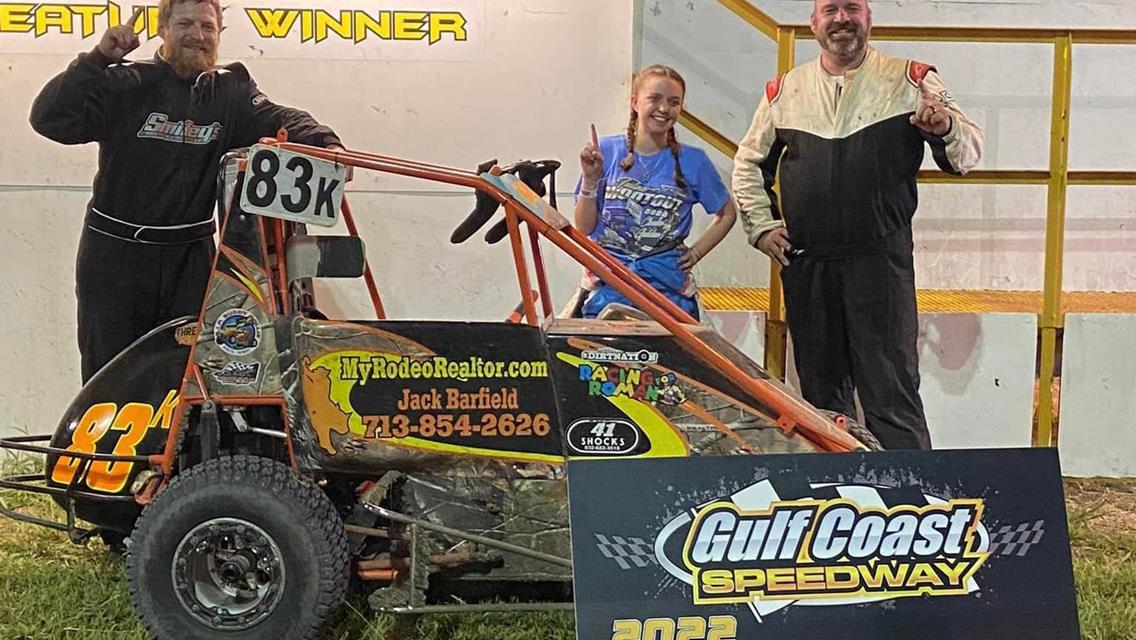 Lucas, Lacombe, Kokes and Spencer Score NOW600 Wins at Gulf Coast Speedway