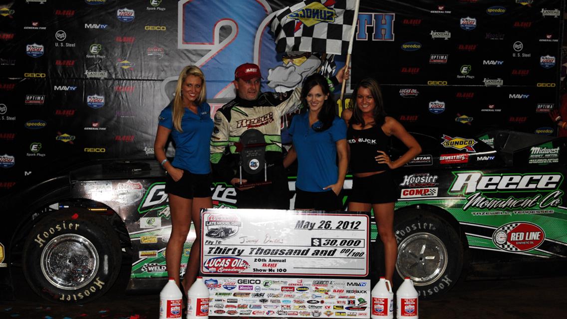 Jimmy Owens Wins Second Straight DART Show-Me 100 at Lucas Oil Speedway