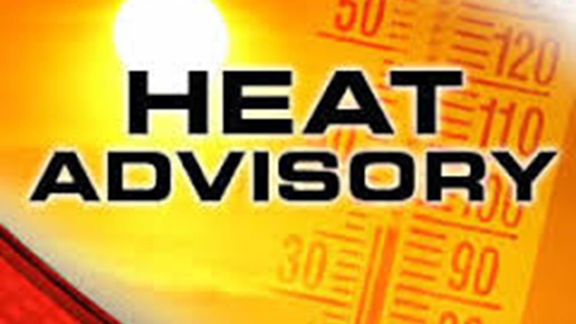 --NOTICE--Extreme Heat Prompts Water Donation, Delayed Starting Time