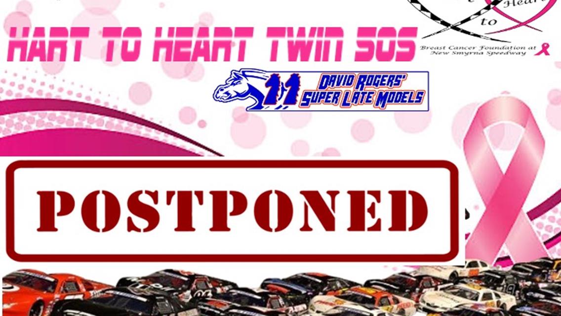 Hart to Heart SLM Twin 50s Postponed until October 18th
