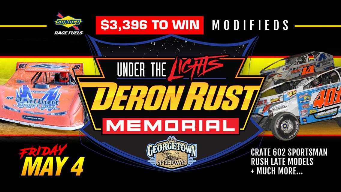 Deron Rust Memorial Next Georgetown Speedway Event On Friday, May 4