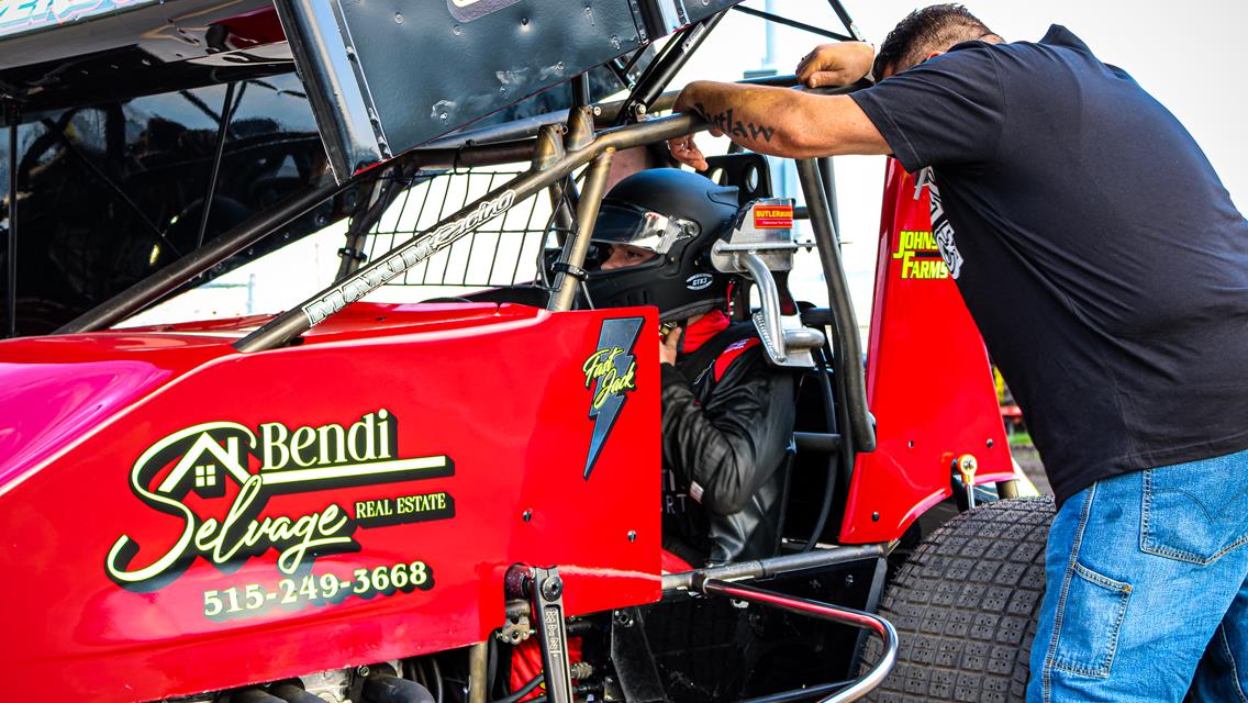 Practice Night for Young Fast Jack Anderson at Knoxville Raceway