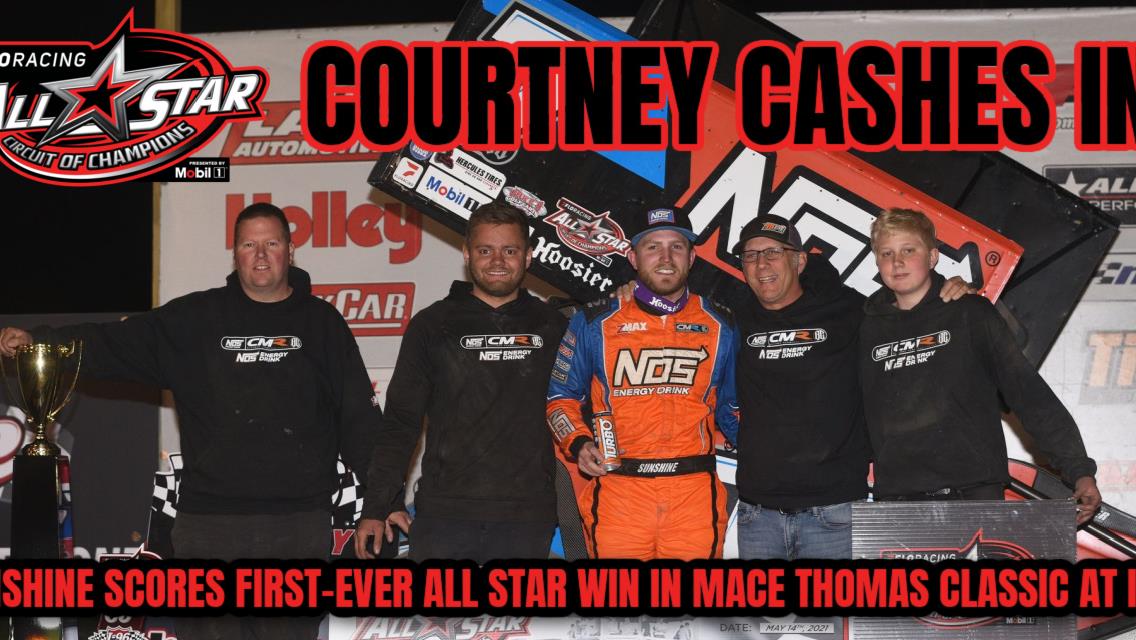 Tyler Courtney scores first-ever All Star victory in Mace Thomas Classic at I-96 Speedway