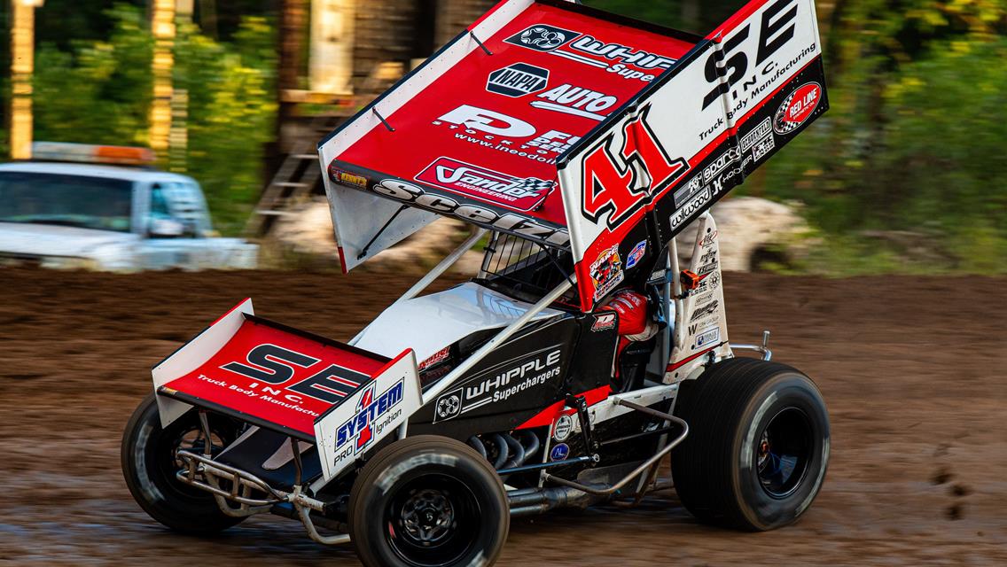 Dominic Scelzi Racing in Oregon and Washington This Week During Western Sprint Tour Speedweek Presented by Sprint Car Challenge Tour