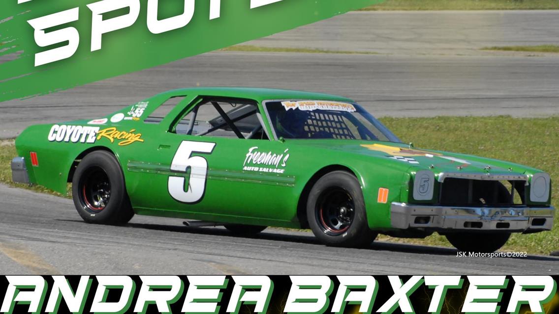 Driver Spotlight #18: Andrea Baxter!