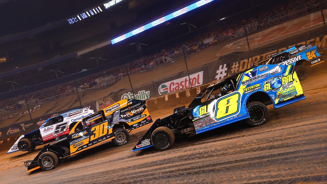 The Dome at America’s Center (St. Louis, MO) – Castrol Gateway Dirt Nationals – December 14th-16th, 2023. (Josh James photo)