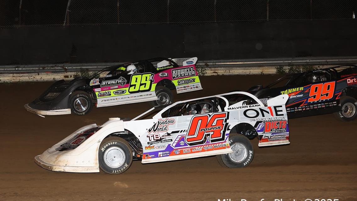Lafayette County Speedway (Darlington, WI) – Malvern East Bank Series – June 20th, 2025. (Mike Ruefer Photo)