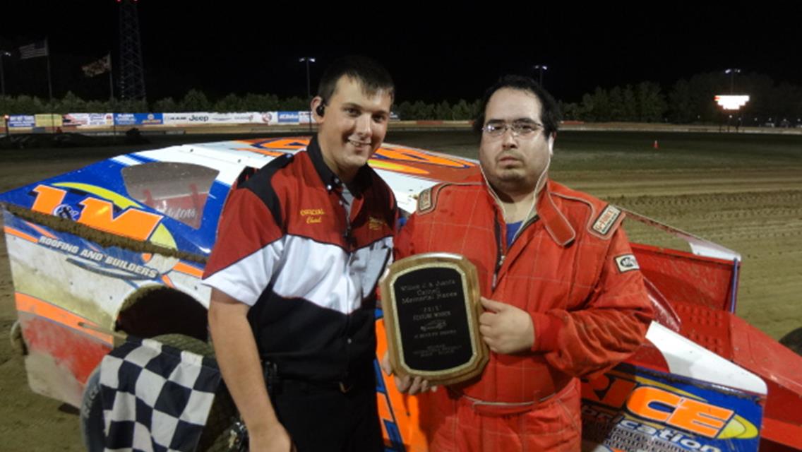 KENNETH PEEK LEADS WIRE TO WIRE FOR 2ND CAREER WIN IN AC DELCO MODIFIEDS